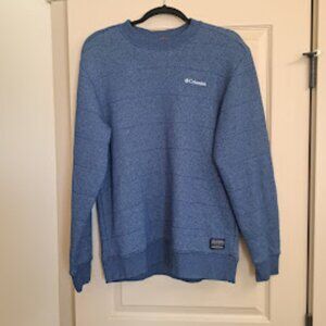 Men's Thick and Warm Columbia Sportwear Blue Sweater size mens medium